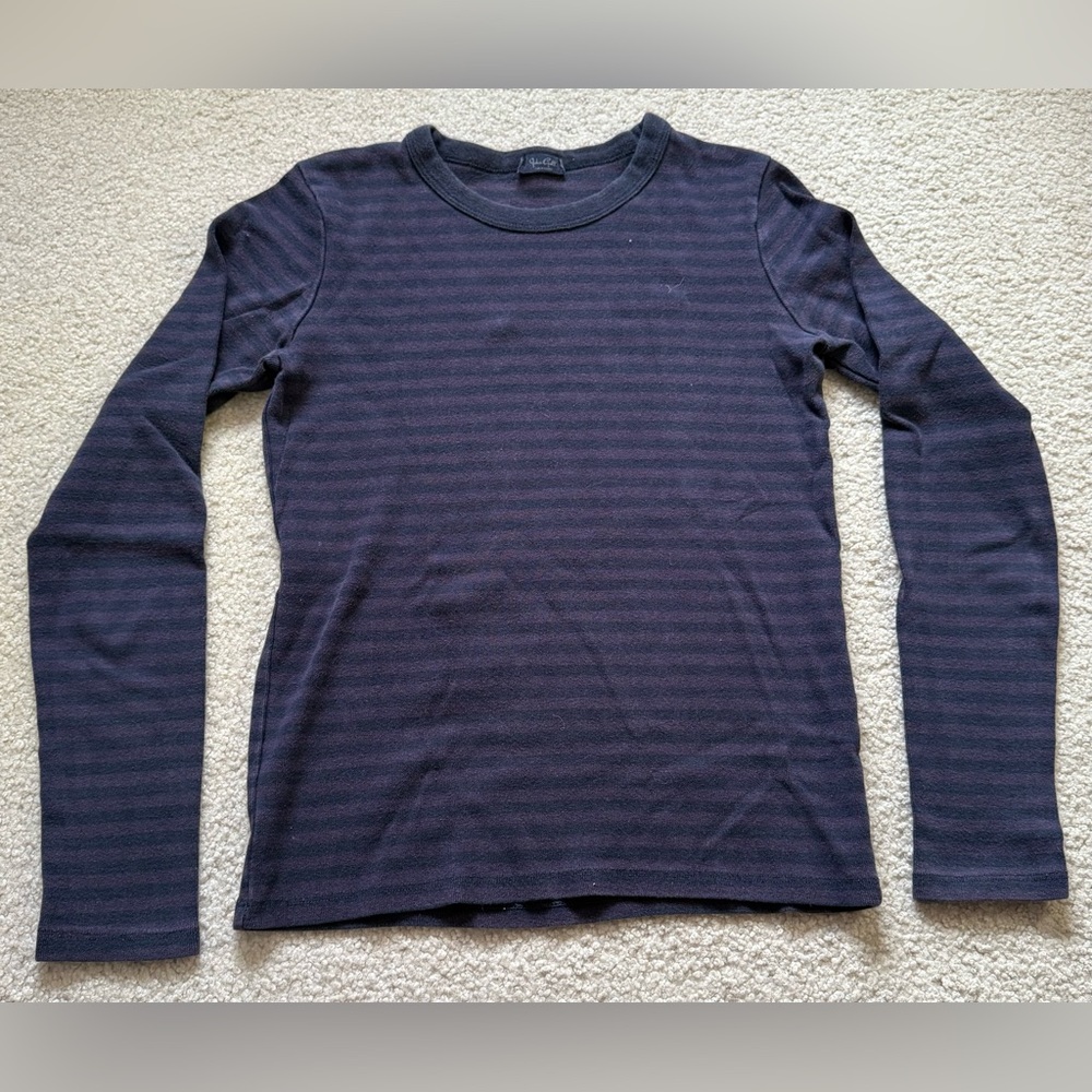 Brandy Melville Purple Striped Top